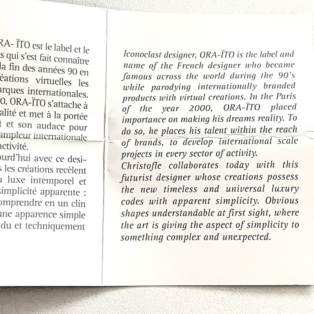 Christofle (925) Circle Pendant W/ Silk Cord! - image 7